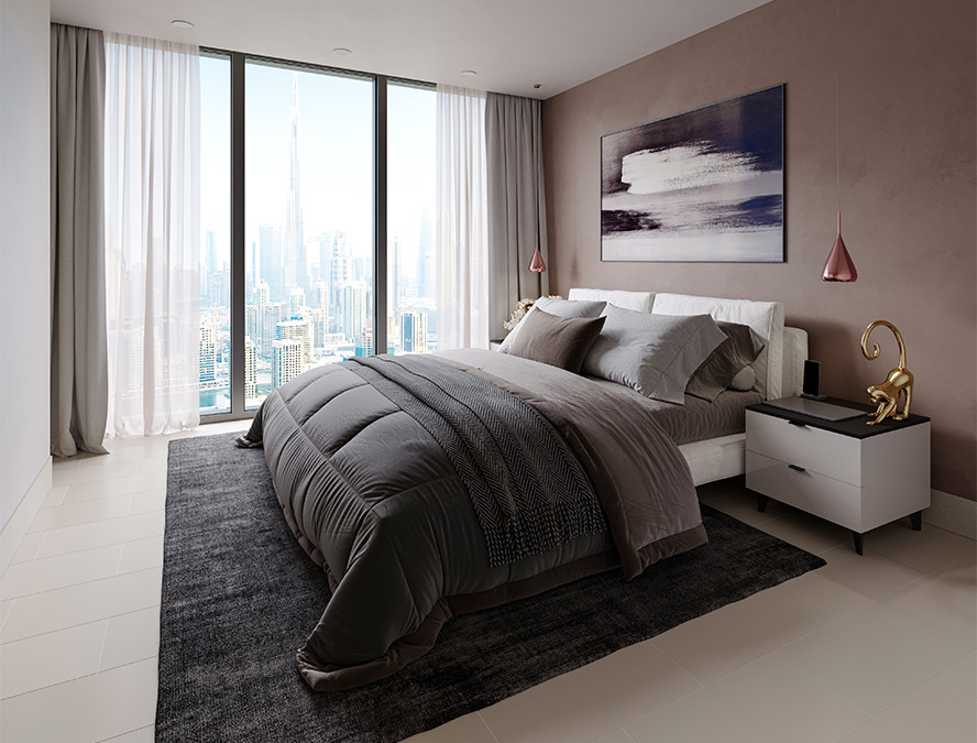 Luxurious Bedroom Model