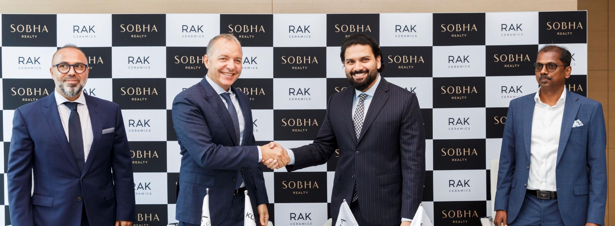 RAK Ceramics and Sobha Group Sign Framework Agreement