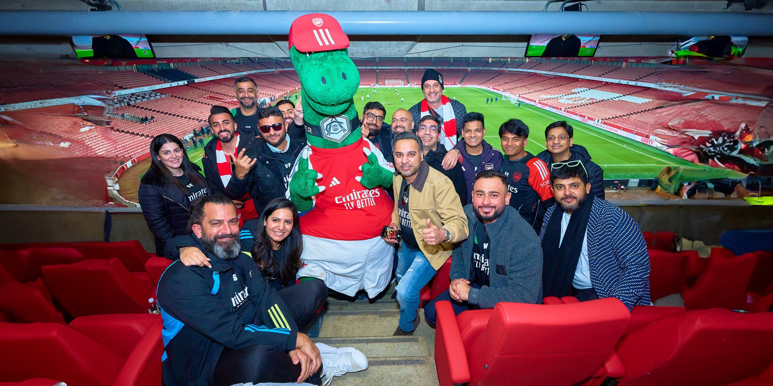 Arsenal Stadium with Sobha Circle