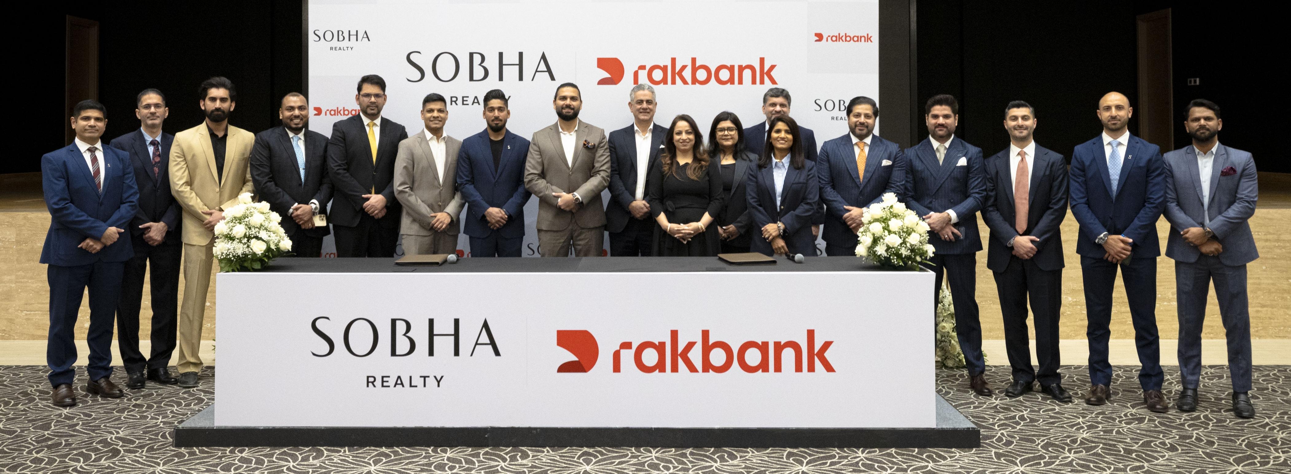 Sobha Realty and Rakbank Sign MoU to Offer Preferential Home Financing Solutions to Property Buyers