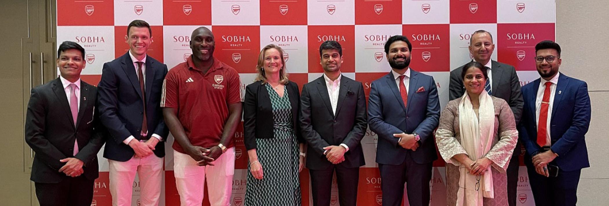 Arsenal and Sobha Realty announce a new partnership