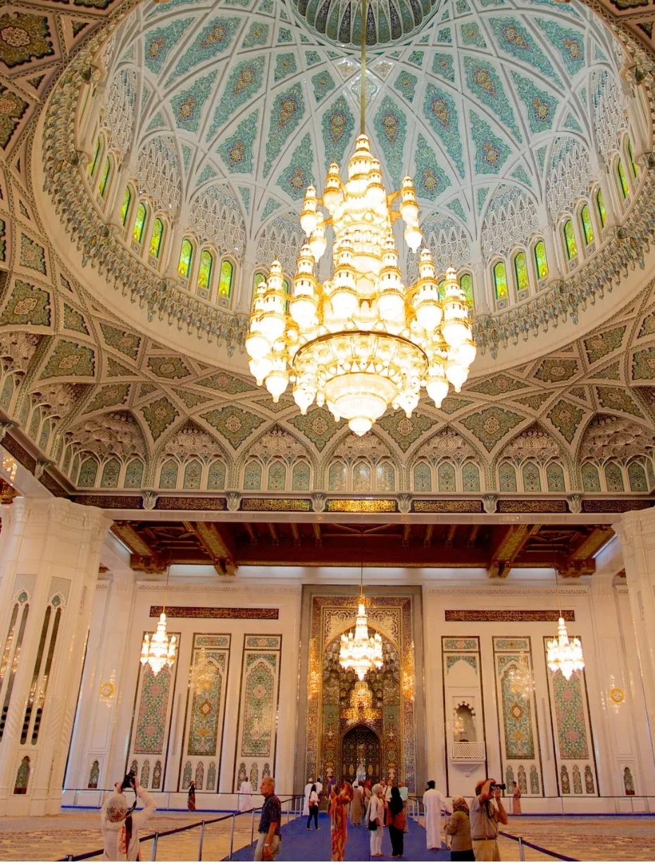 Luxury Decorative Ceiling for Sultan Mosque