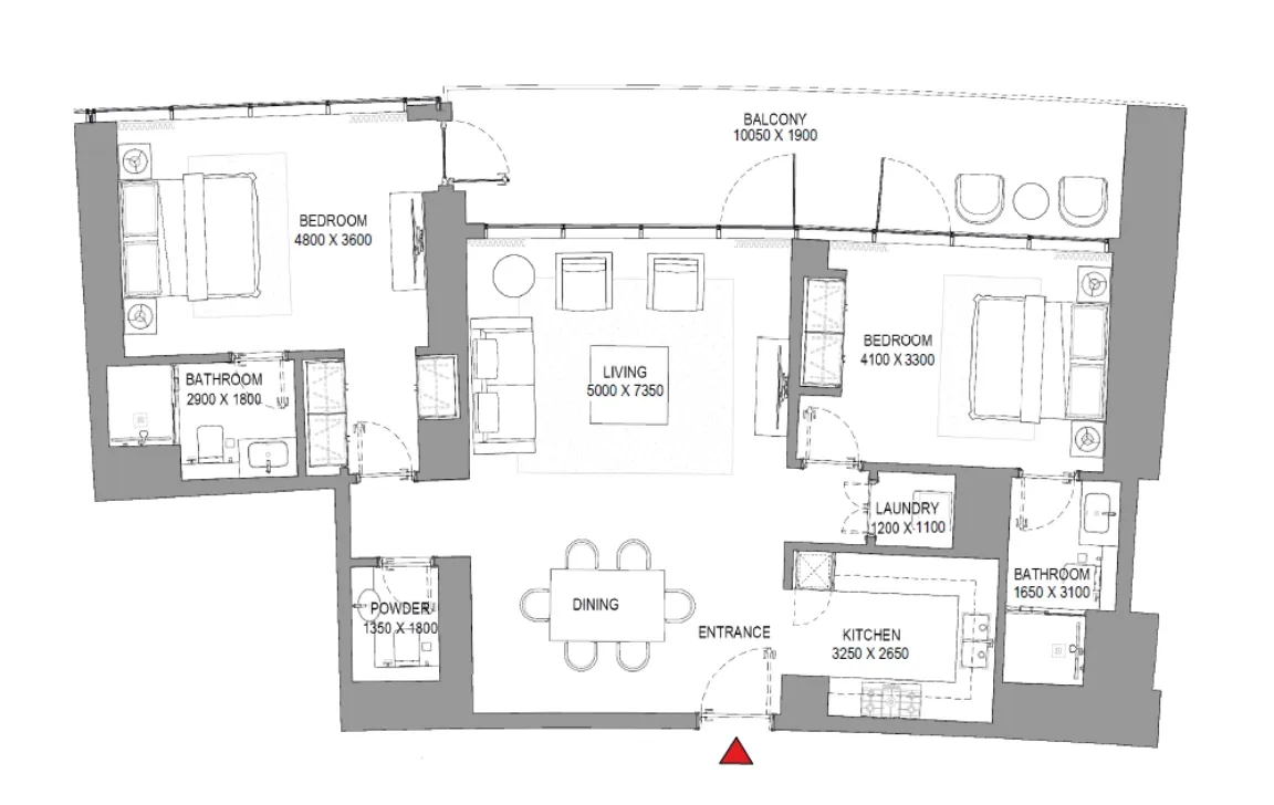 2 BEDROOM APARTMENT