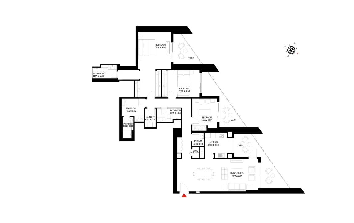 3 BEDROOM