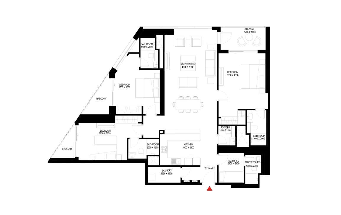 3 BEDROOM