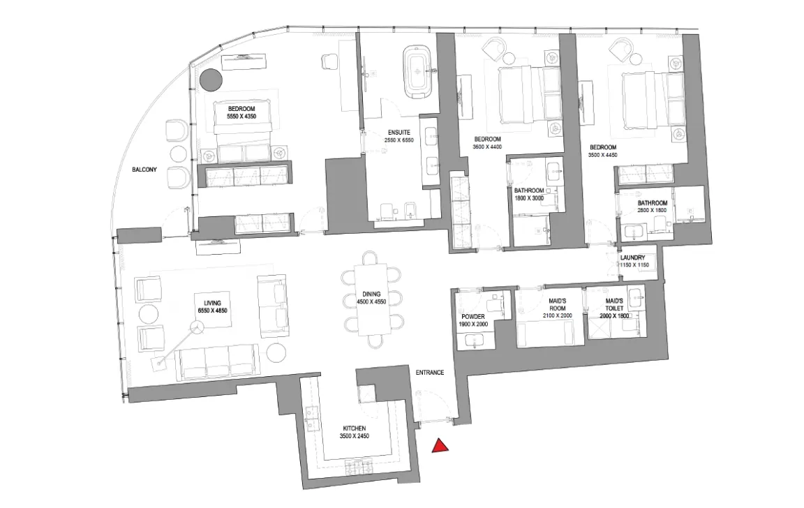3 BEDROOM