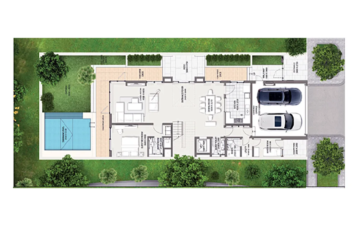 4 BEDROOM VILLAS (GROUND FLOOR)