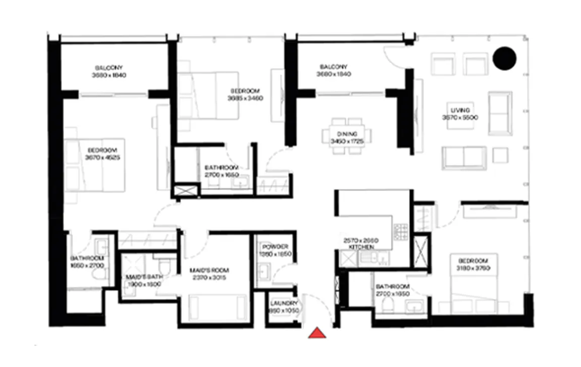 3 BEDROOM
