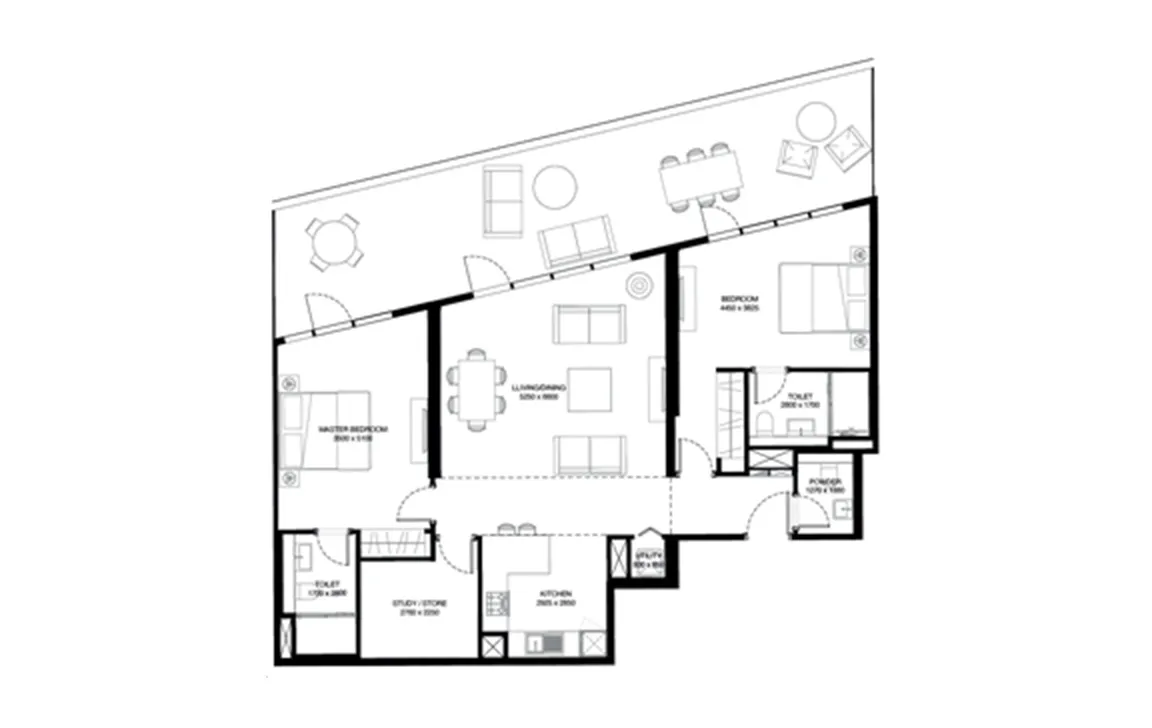 2.5 BEDROOM