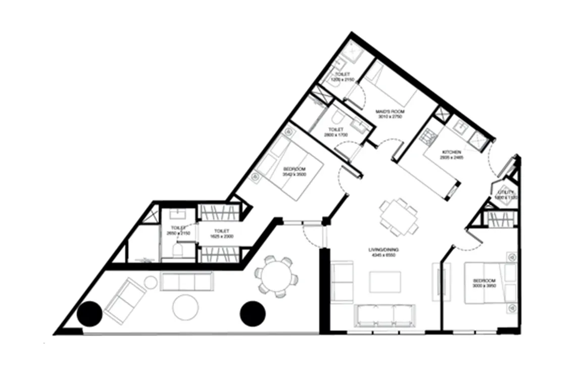 2 BEDROOM