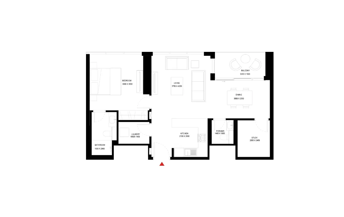 1.5 BEDROOM 