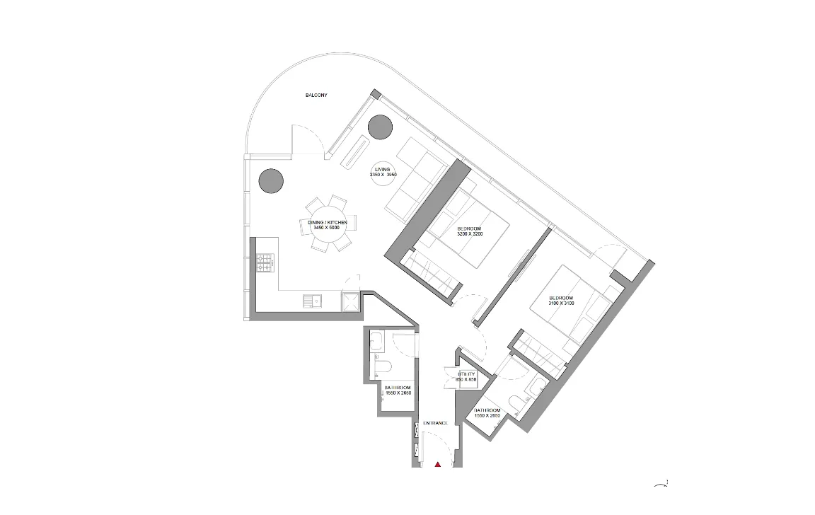 2 BEDROOM APARTMENT (TYPE A)