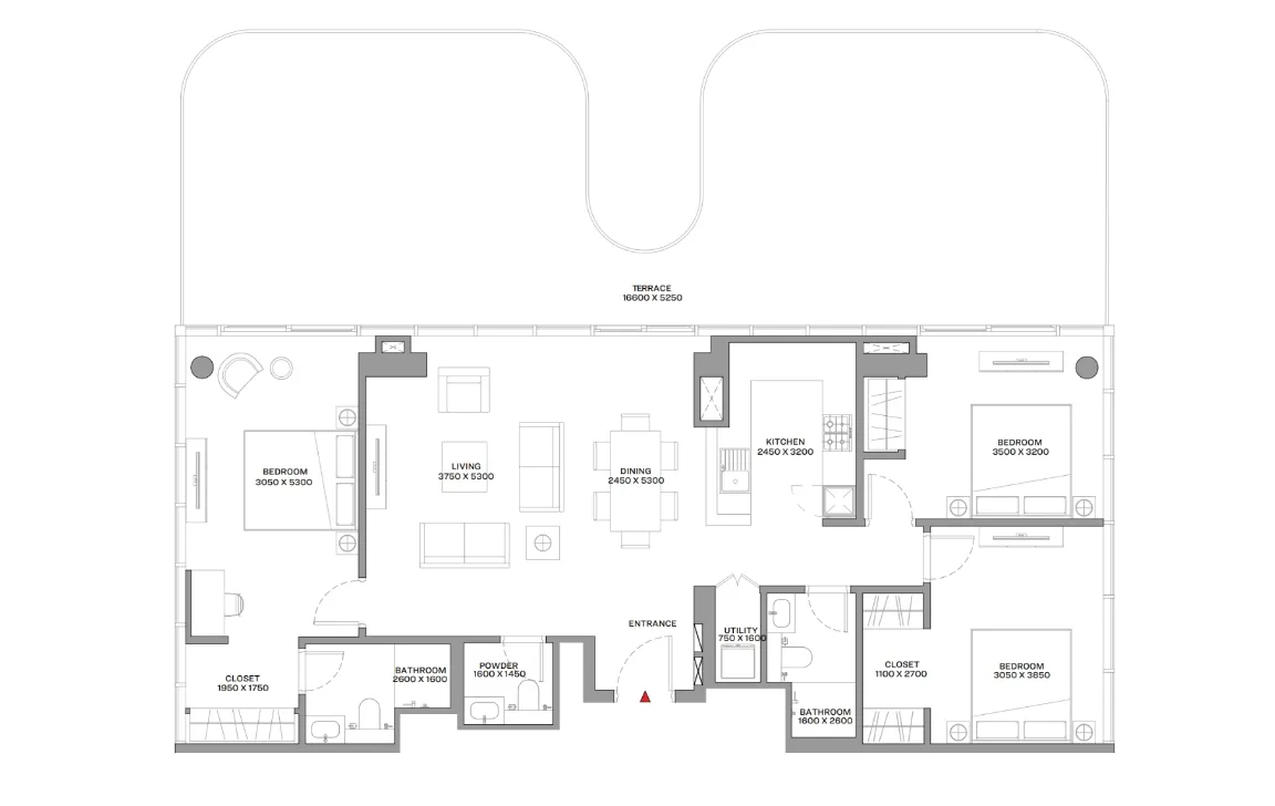 3 BEDROOM RESIDENCE (TYPE A)