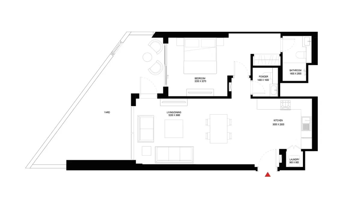 1 BEDROOM APARTMENT
