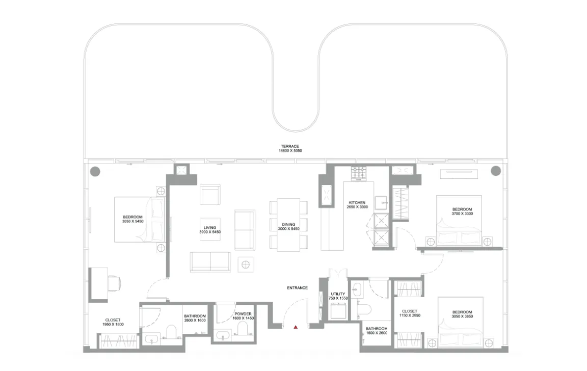3 BEDROOM (TYPE A)