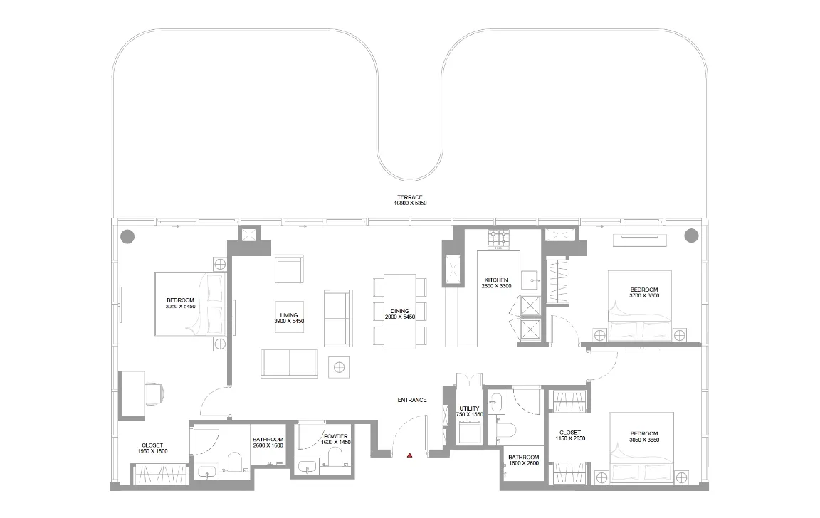 3 BEDROOM (TYPE A)