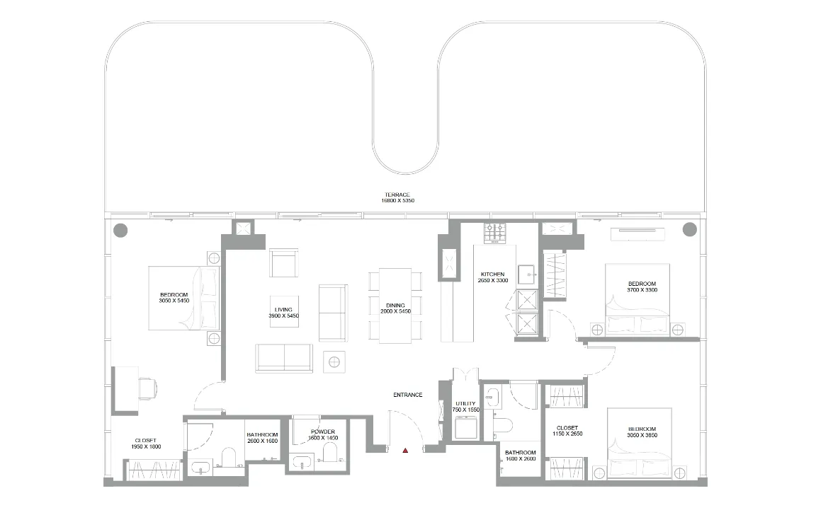 3 Bedroom Apartment (Type A)