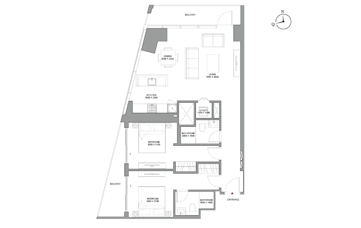 2 Bedroom Apartment (Type G)